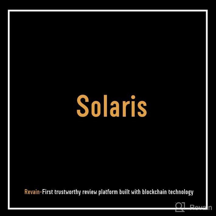 картинка 1 прикреплена к отзыву Solaris от Jessica Harris