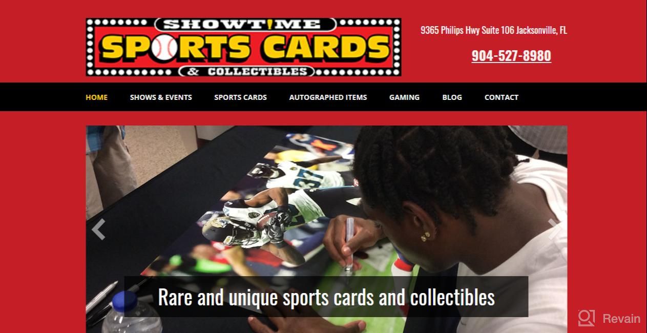 img 1 Showtime Sports Cards Jacksonville के साथ Emine Renno की समीक्षा से जुड़ा है