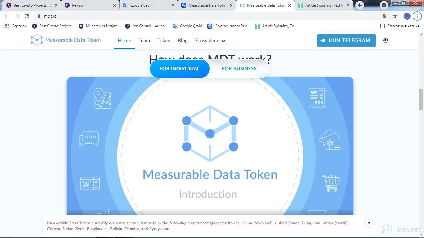 картинка 3 прикреплена к отзыву Measurable Data Token от Jon Gabrıel