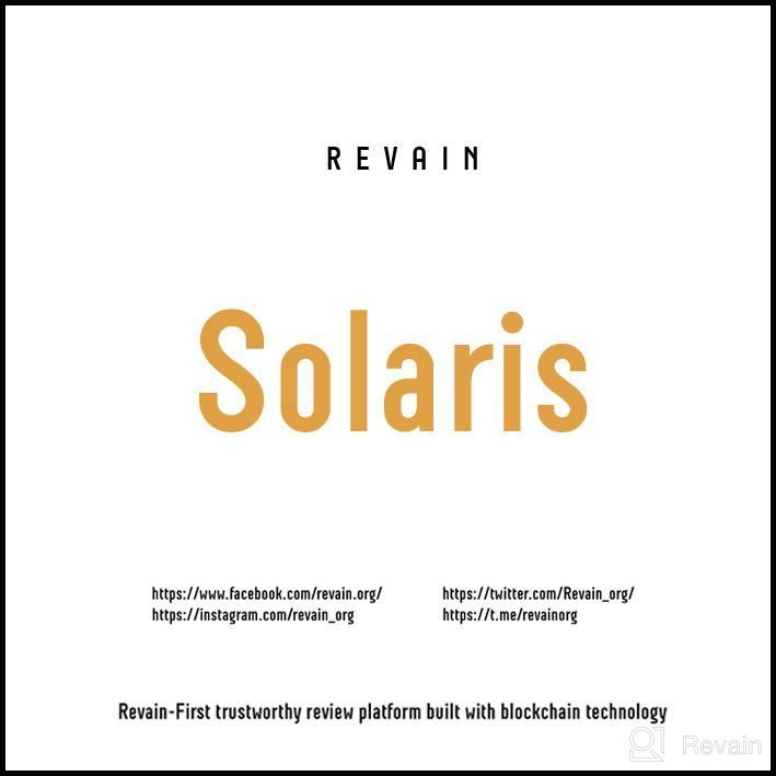 картинка 2 прикреплена к отзыву Solaris от Jessica Harris