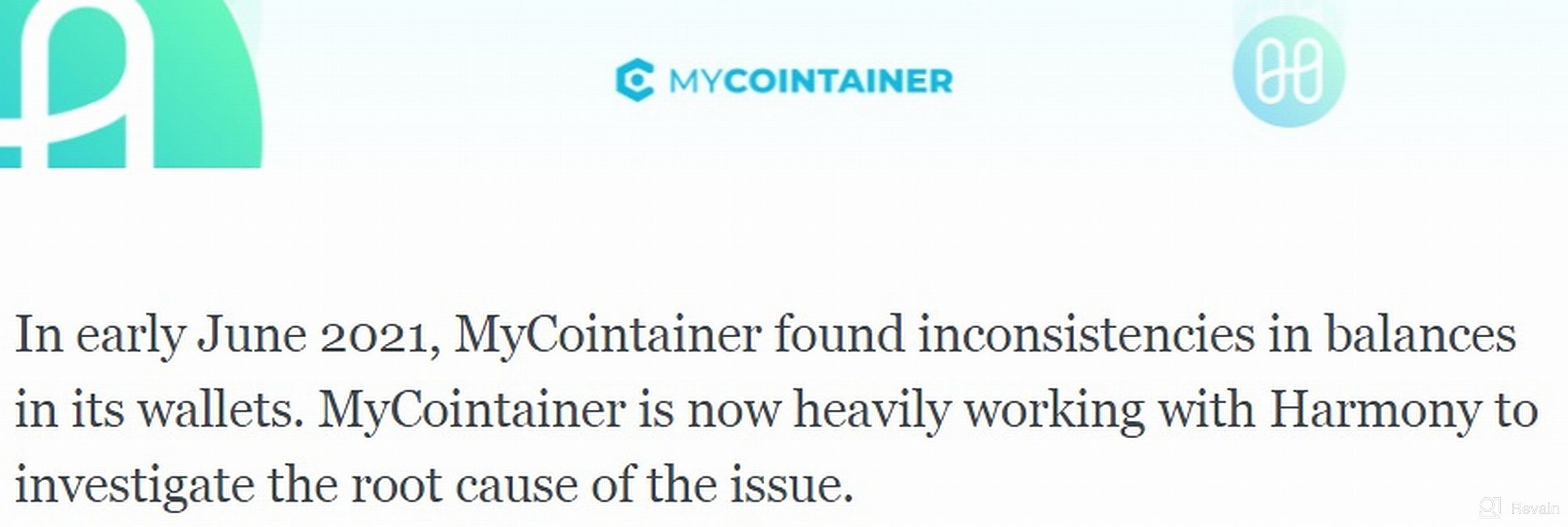 картинка 1 прикреплена к отзыву MyCointainer от Sanju Abraham